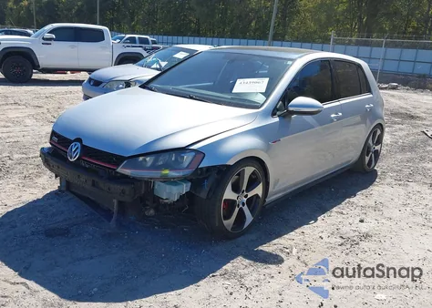 2016 Volkswagen Golf Gti Se 4-Door из США, поврежденный, VIN 3VW4T7AU2GM068792